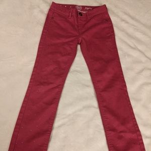 Girls rhinestone pants